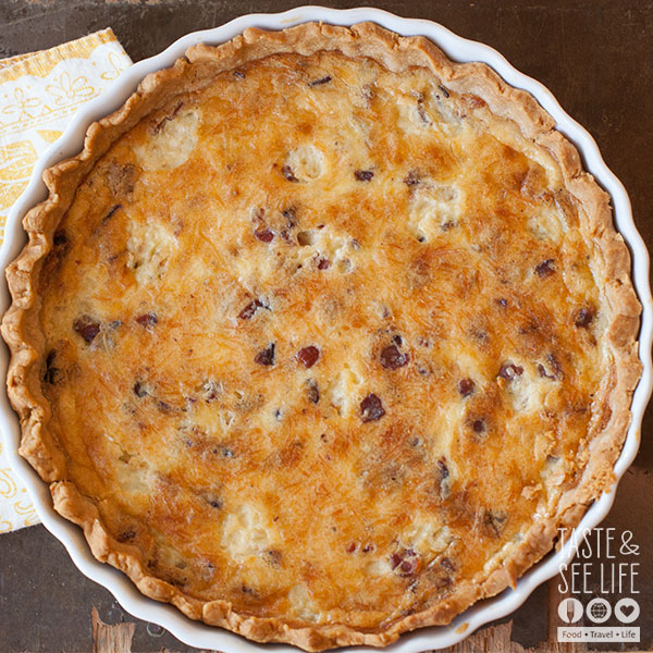 Easy Fall Brunch Quiche Lorraine