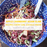 Apple Cranberry Asian Slaw MCARR