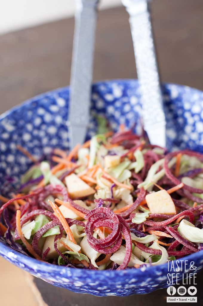 Apple Cranberry Asian Slaw Recipe